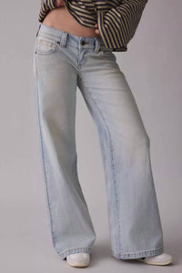 Abrand Jeans - 00 Low-rise Wide Leg Jeans