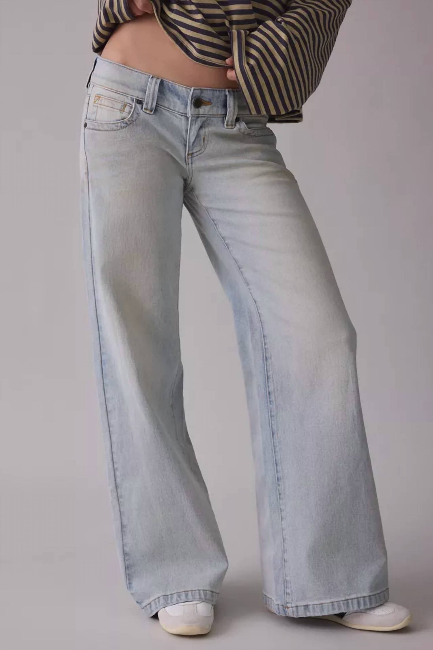 Abrand Jeans - 00 Low-rise Wide Leg Jeans