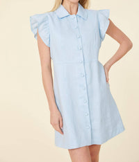 Dolce Cabo - Flutter Fleeve Dress