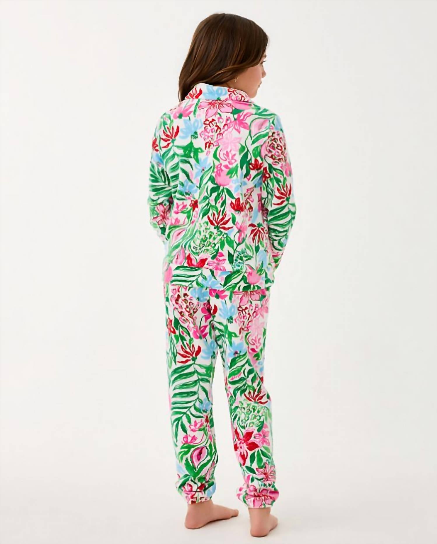 Lilly Pulitzer - Mini Eleni Velour Pullover