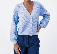 Mademoiselle Yeye - Heavenly Chunky Knit Cardigan