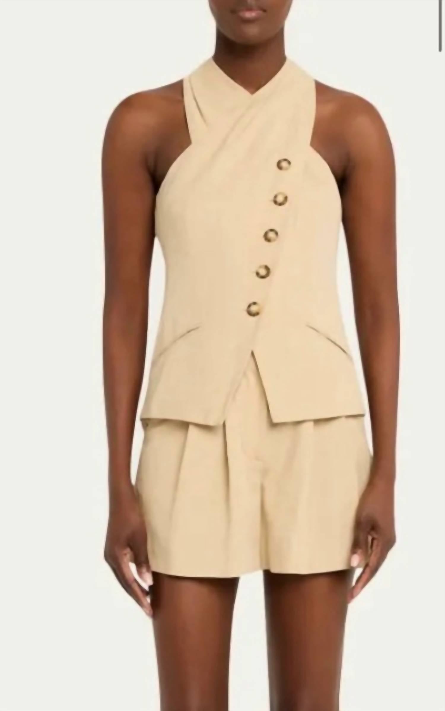 Veronica Beard - Pacey Halter Vest Top