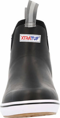 XTRATUF Women's Leather Ankle Deck Boot in black - women's shoe - view 4