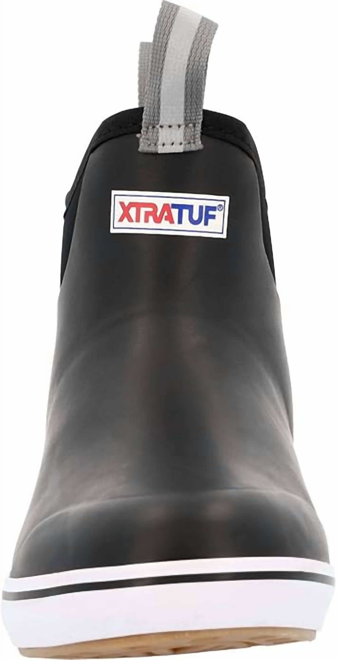 XTRATUF Women's Leather Ankle Deck Boot in black - women's shoe - view 4