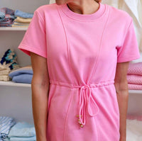 Meet Me In Santorini - French Terry Dress