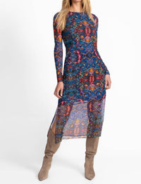 Johnny Was - TULUS MESH MIDI DRESS