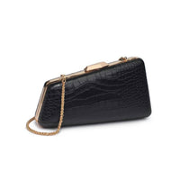Urban Expressions - Women's Irene Croco Asymmetrical Evening Bag