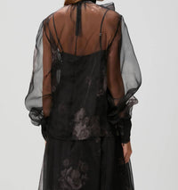 Zimmermann - Hypnotic Silk Organza Blouse