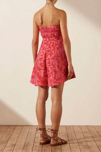 Shona Joy - Antonia Strapless Bustier Mini Dress