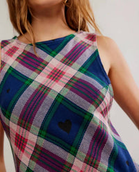 Free People - Carven Plaid Mini Dress