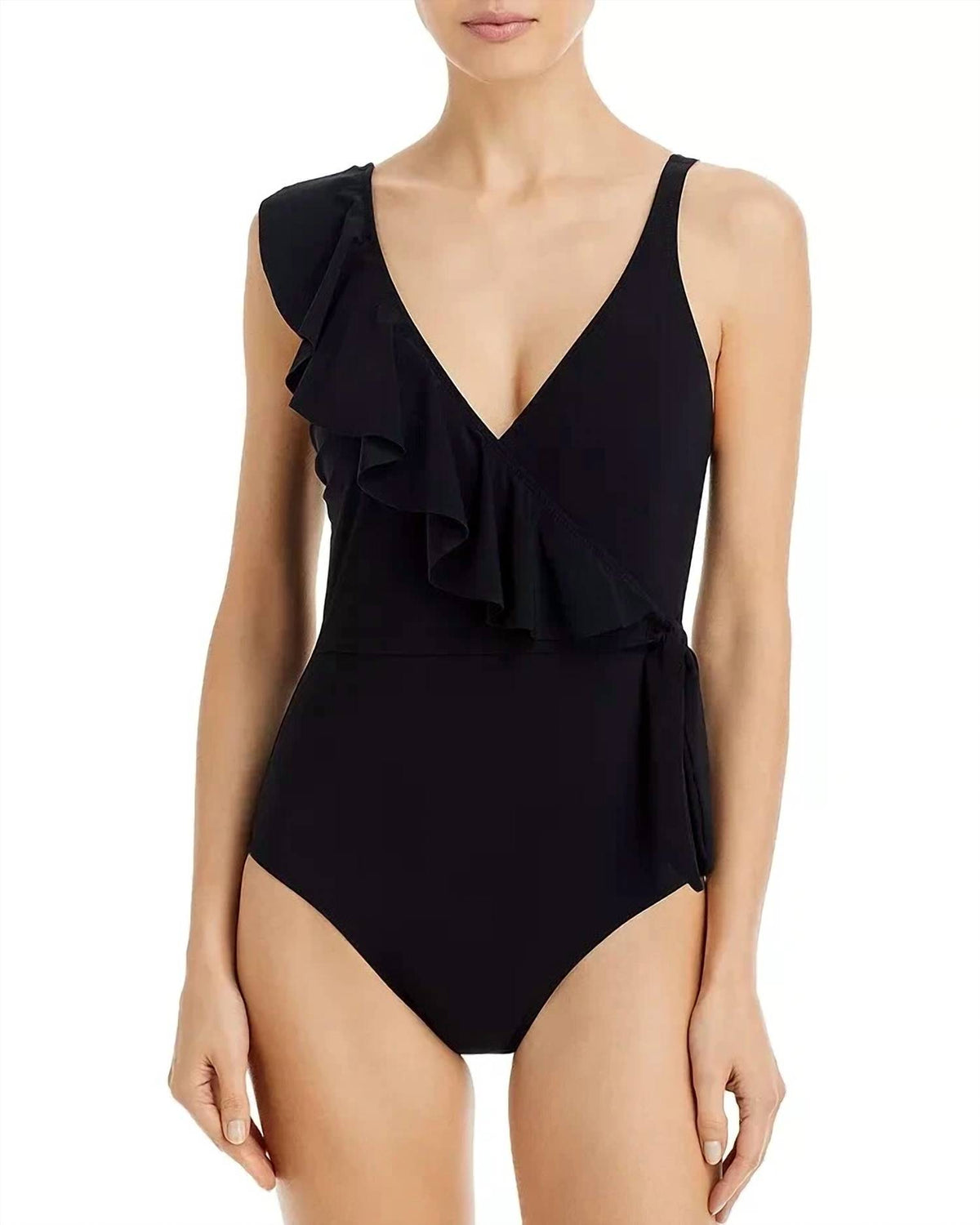 Profile By Gottex - Tutti Frutti V-neck Surplice One Piece Swimsuit