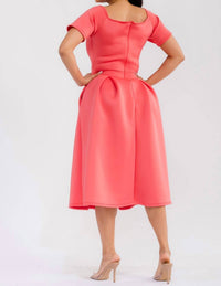 Karen Kane - Pleated Midi Dress
