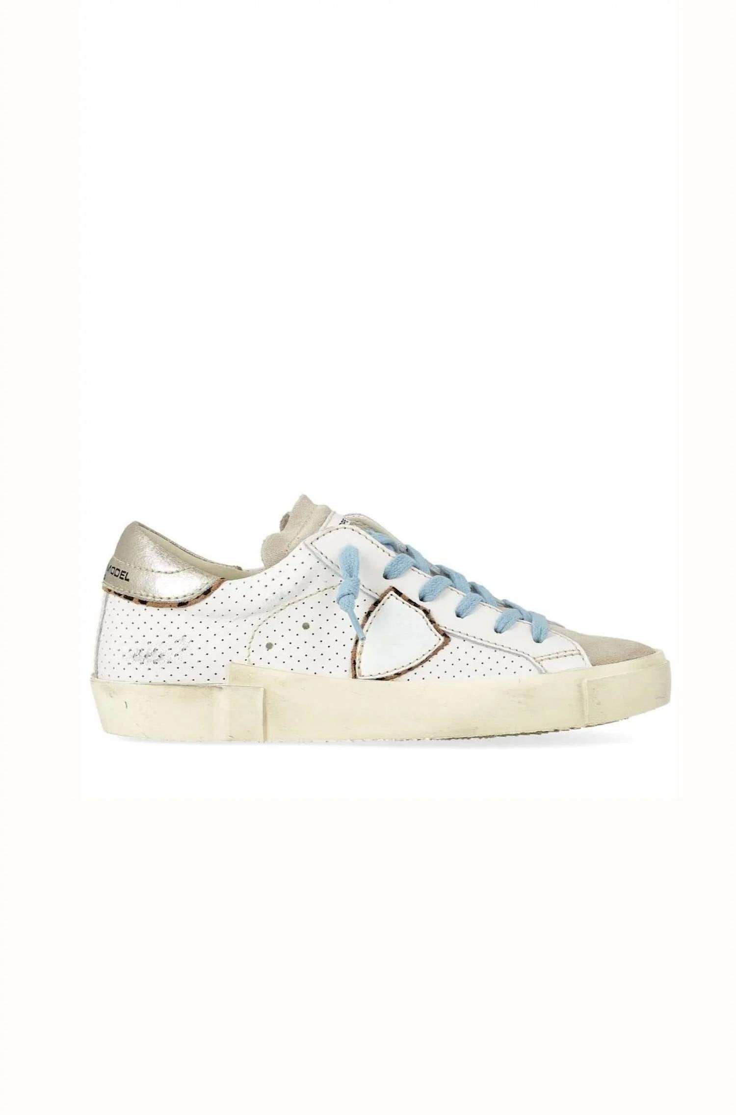 Philippe Model - Women's Low Leather Sneaker