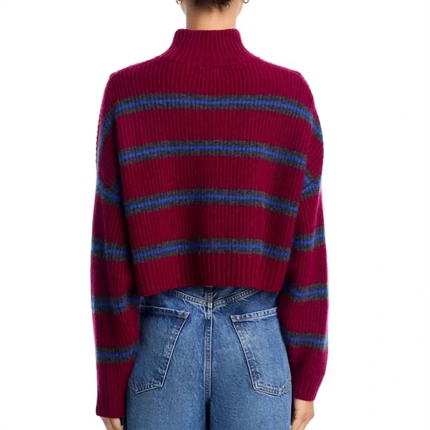 Staud - Cropped Hampton Cashmere Sweater