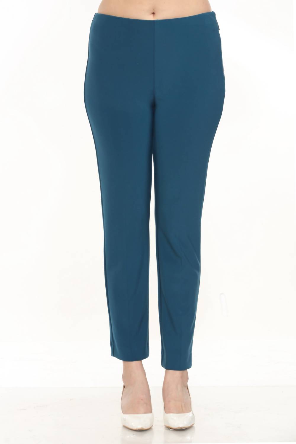 Joseph Ribkoff - Split Hem Side Zip Slim Ankle Pant