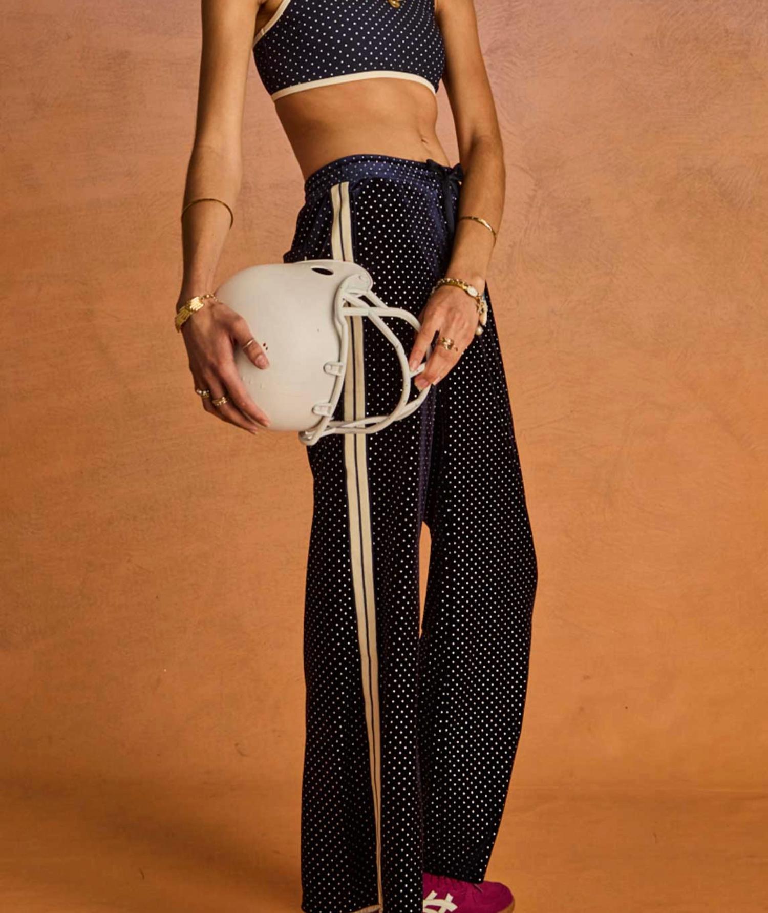 THE UPSIDE Spellbound Roma Pants in polka dots - women's pants - view 5