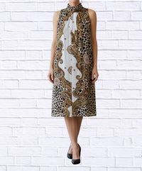 Diva Usa - Print Sleeveless Maxi Dress