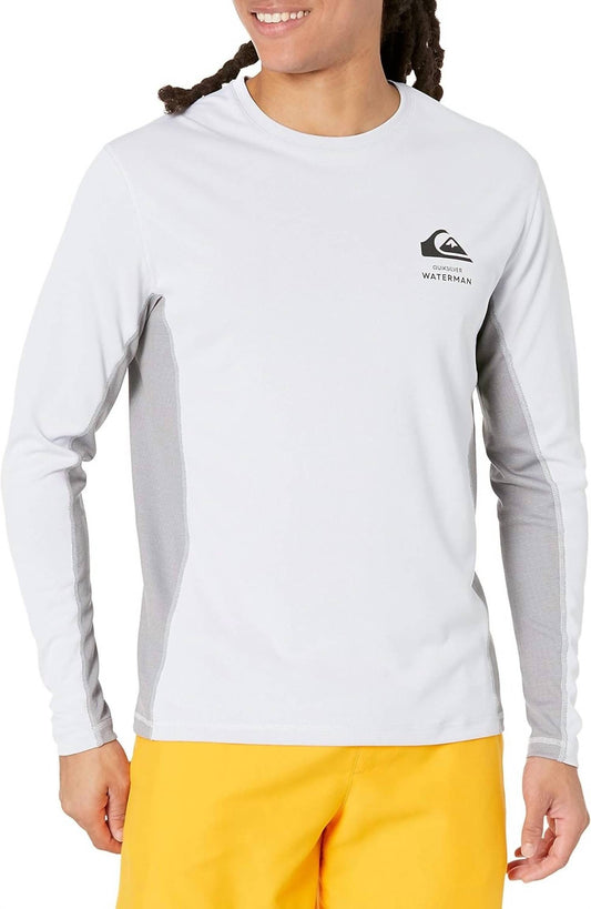 Quiksilver - Waterman Bamboo Check Long Sleeve Surf Tee