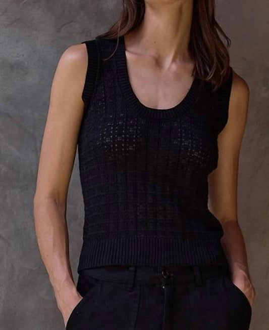 Nsf - Valeria Crochet Sweater Tank