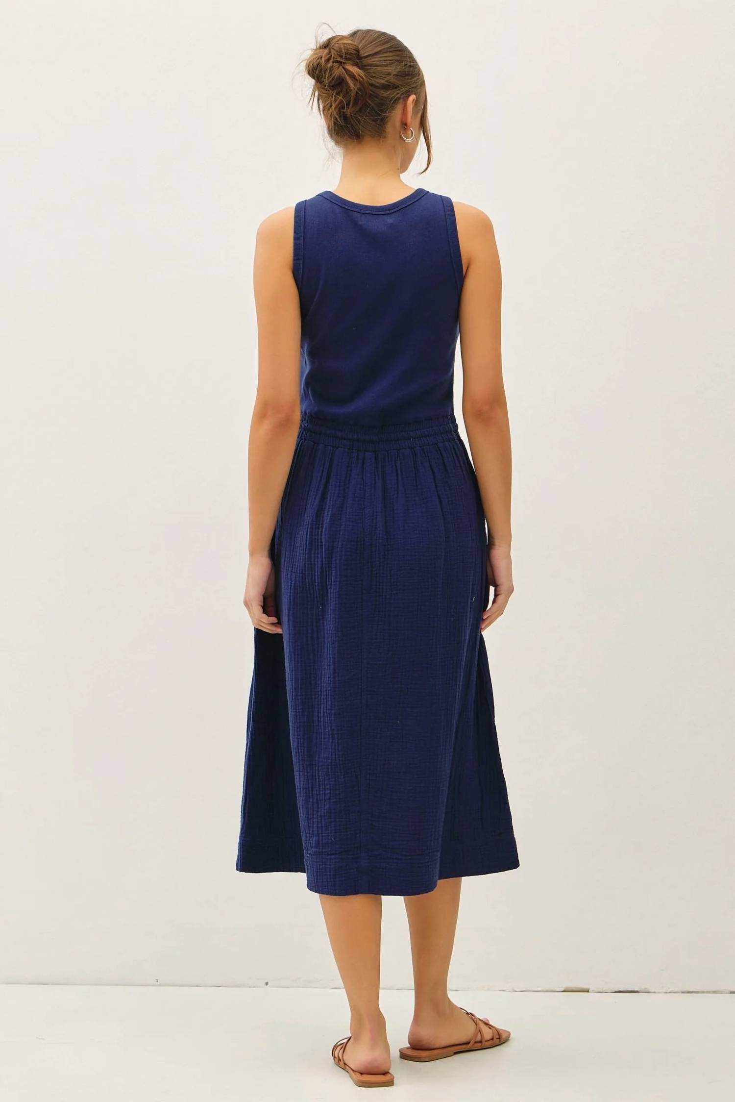 Nyland - Rhiya Tank Dress With Drawstring