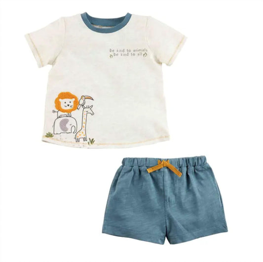 Mudpie - Kid's Jungle Short Set