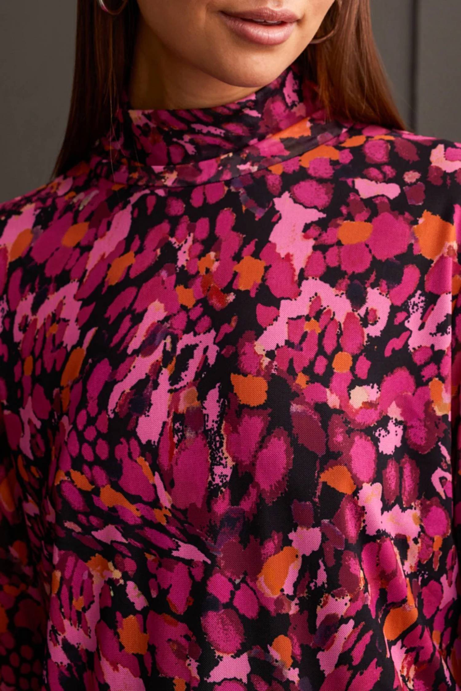 Tribal - Mesh All Over Print Top