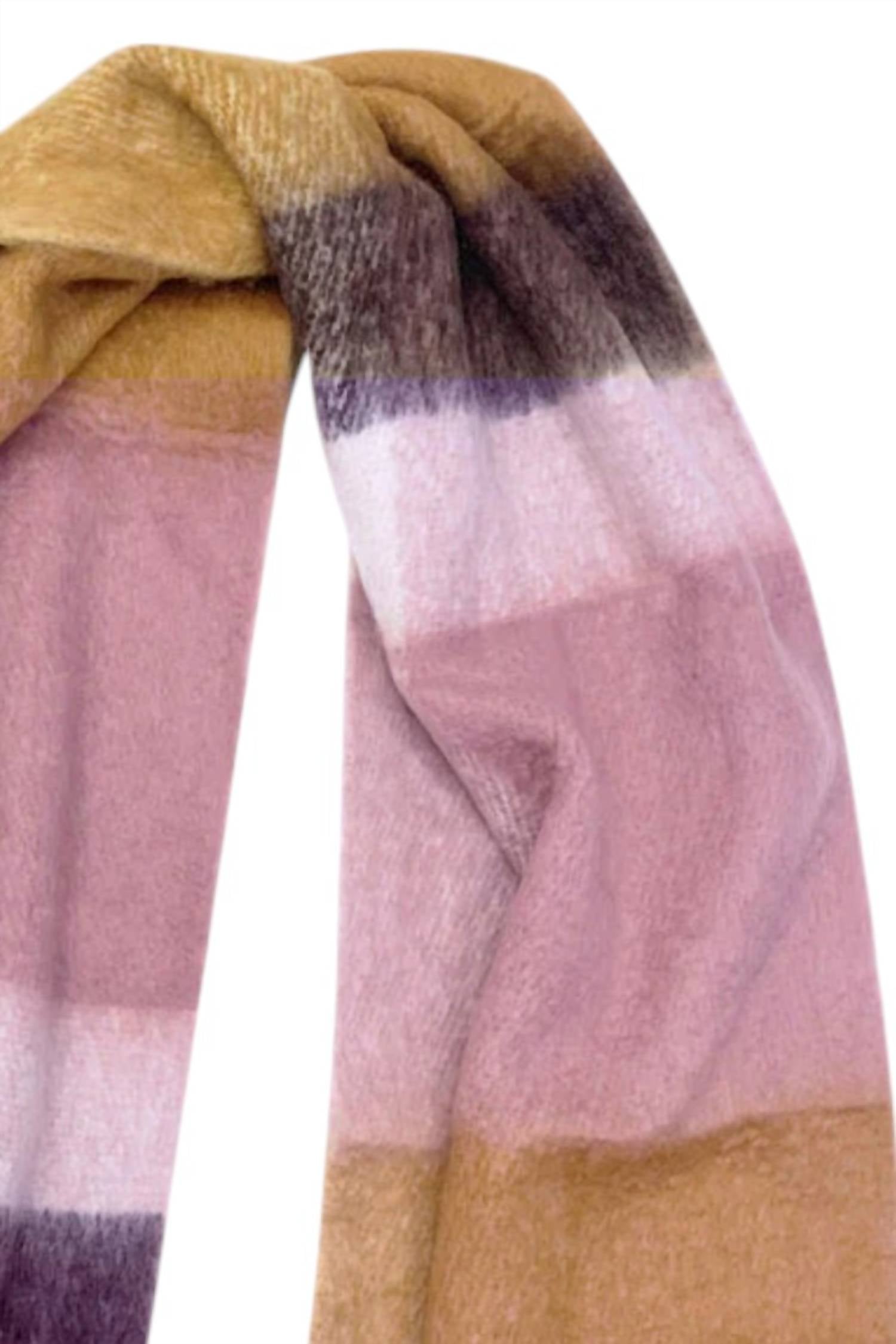 Kensie - Women's Scarf With Fringe
