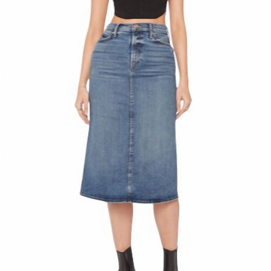 Mother - Swooner Straight A Midi Skirt