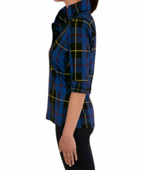 Gretchen Scott - Ruffneck Plaidly Cooper Top