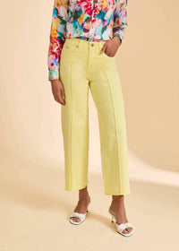 Fdj - Olivia Wide Ankle Denim Pants