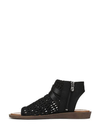 BLOWFISH Women's Dream Woven Sandals in black - women's sandal - detail view