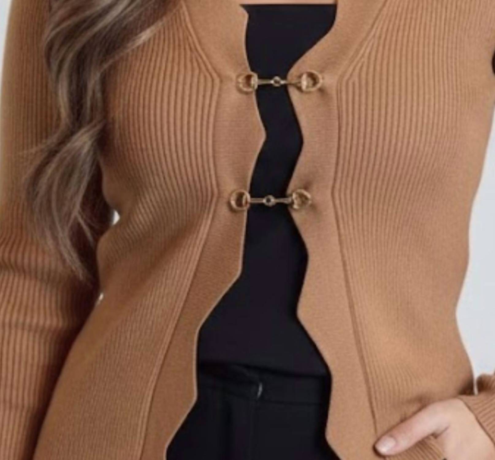 Fore - Horse Bit Cardigan Sweater