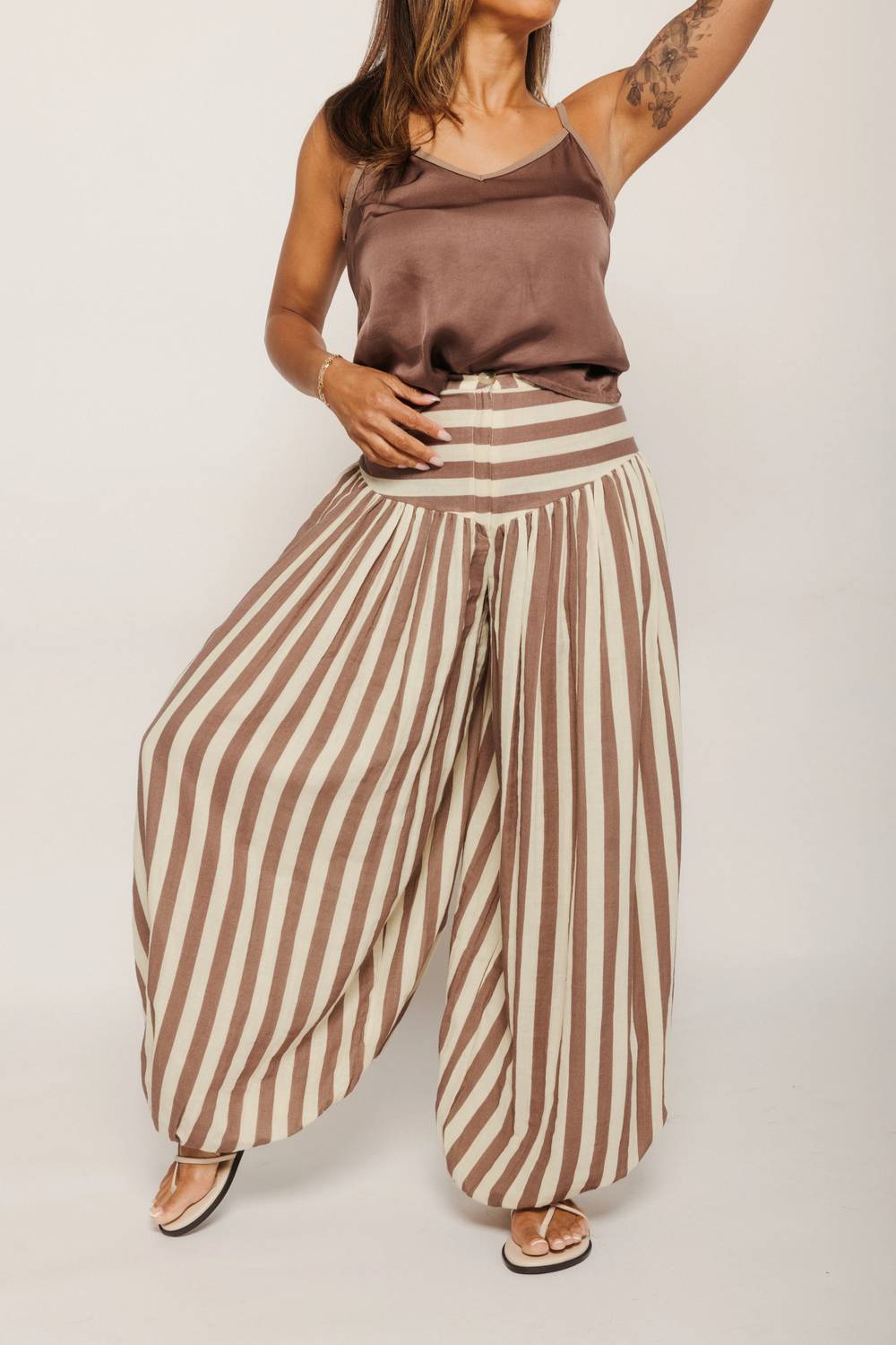Tach - Nova Baggy Striped Pant