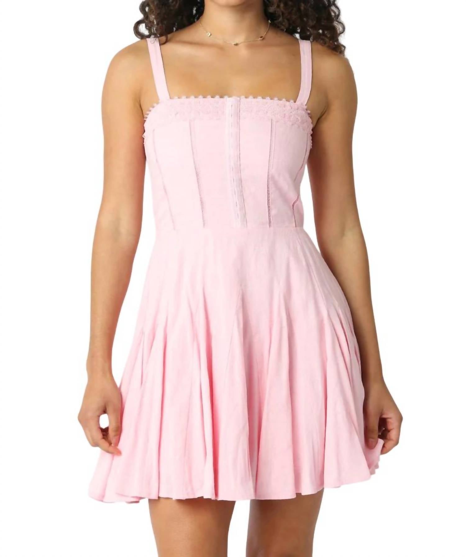 Olivaceous - Fit & Flare Dress