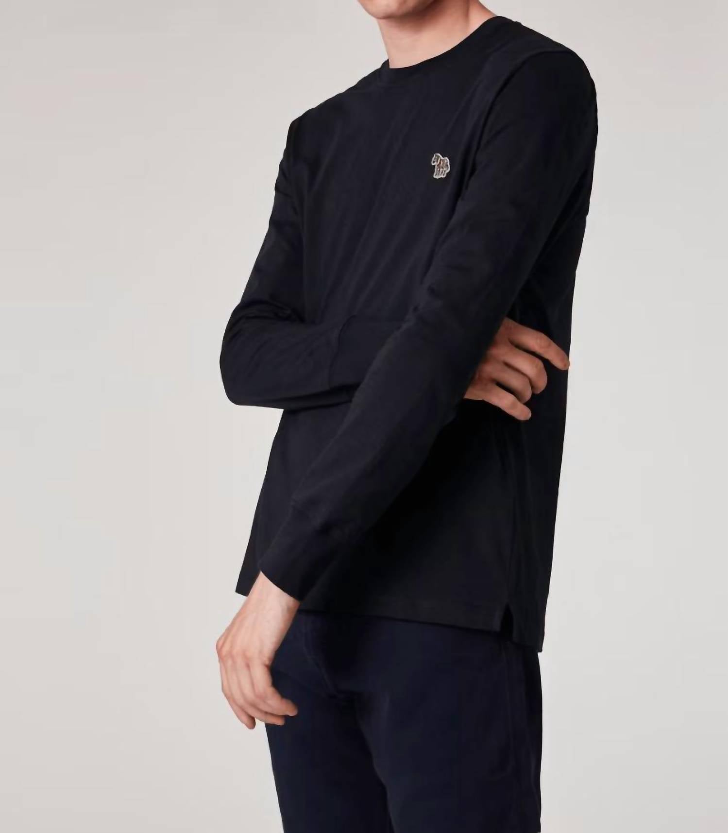 Paul Smith - Cotton Zebra Logo Long-sleeve T-shirt