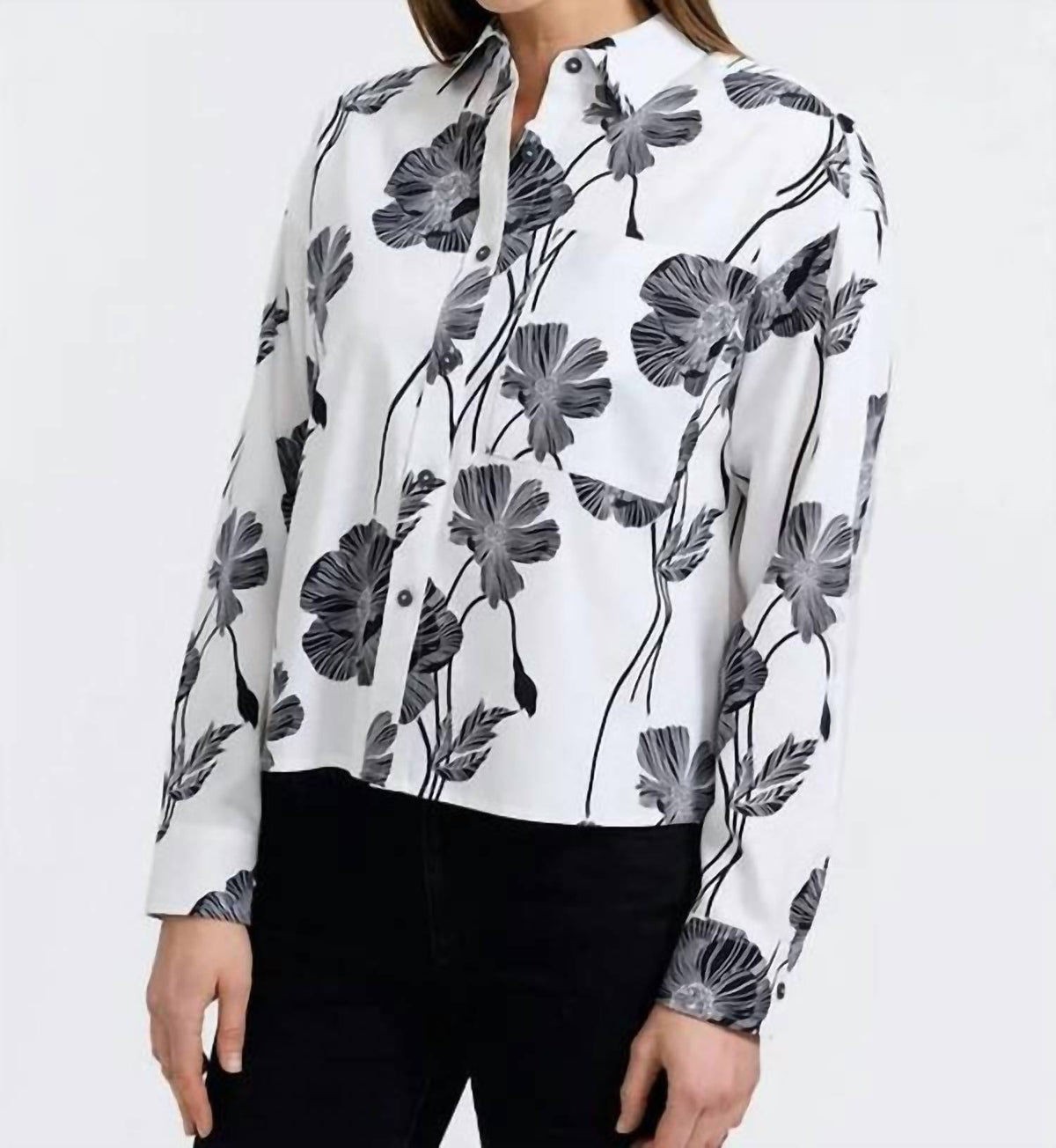 Foxcroft - Marina Long Sleeve Top