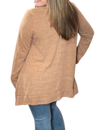 Jade By Jane - Asymmetrical With Wrist Detail Tunic Top