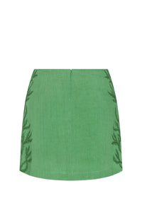 Carolina K - Embroidered Mini Skirt