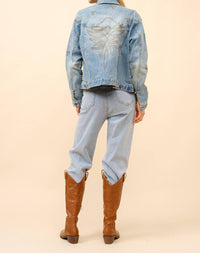 Blue B - Boots Stitch Trucker Jacket