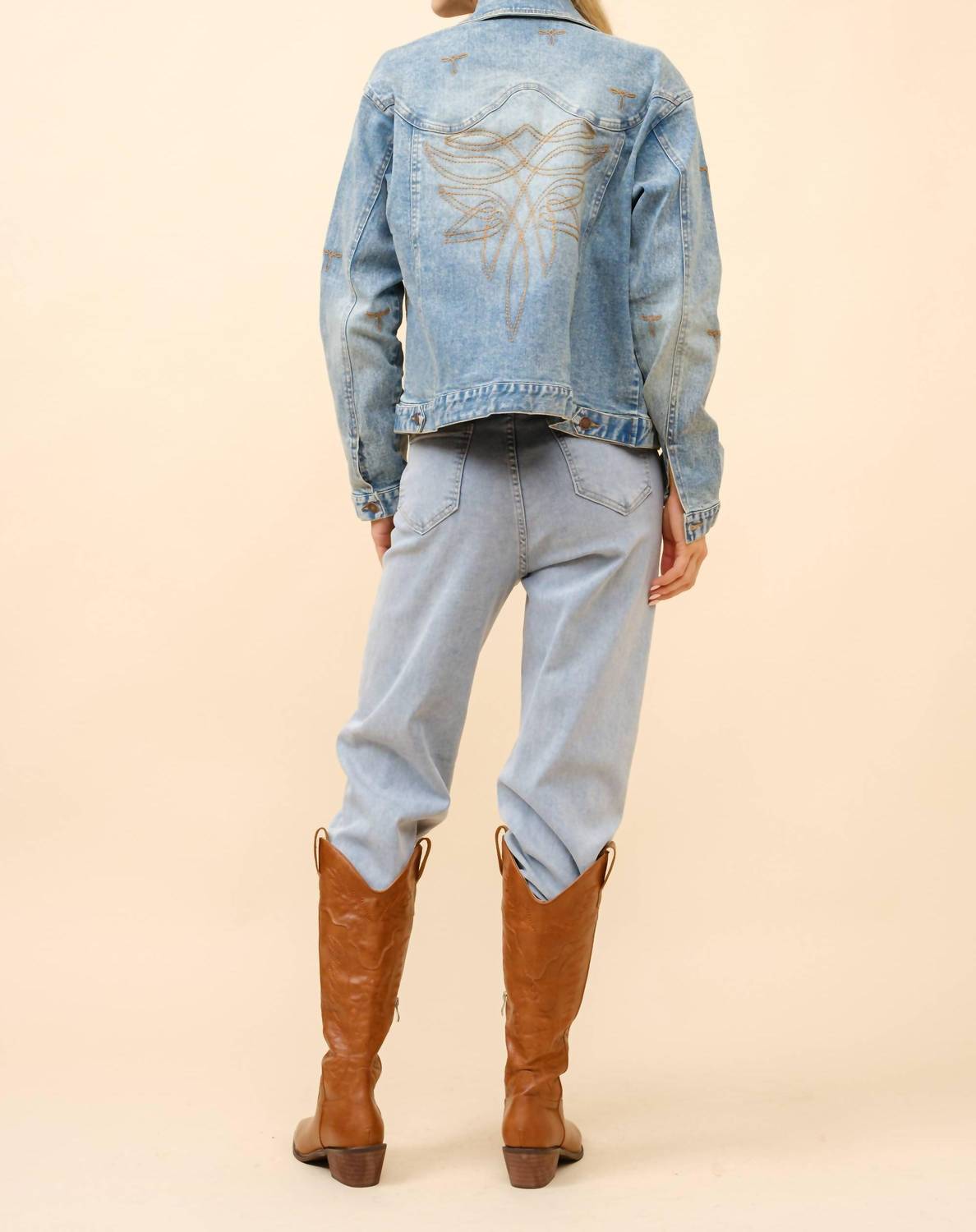 Blue B - Boots Stitch Trucker Jacket