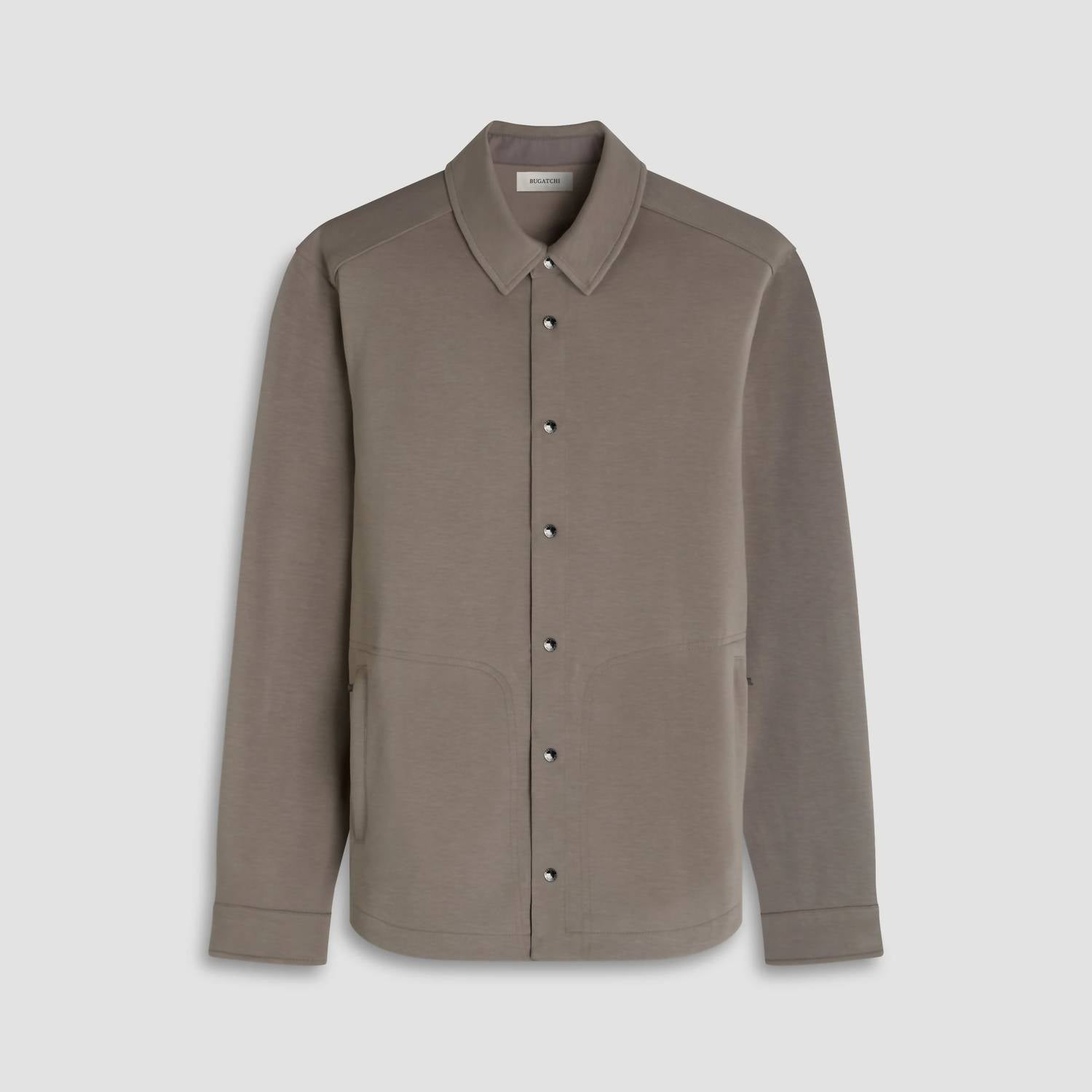 Bugatchi Uomo - Soft Touch Knit Shirt Jacket