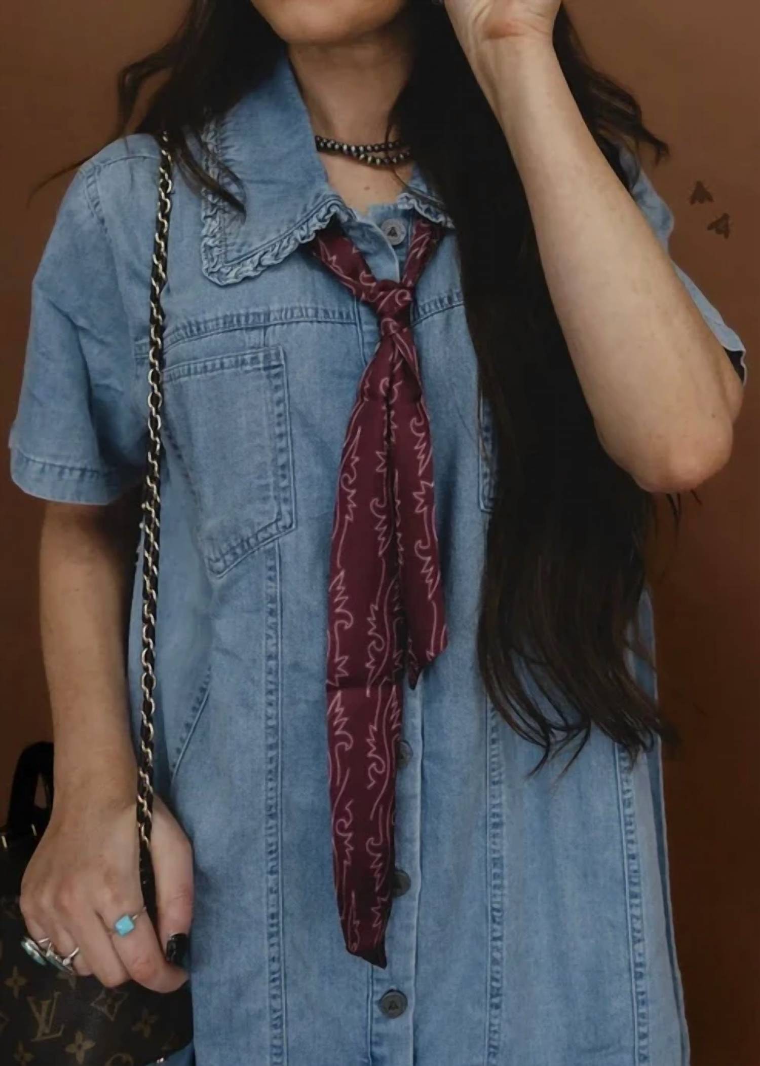2Flyco - High Plains Denim Dress
