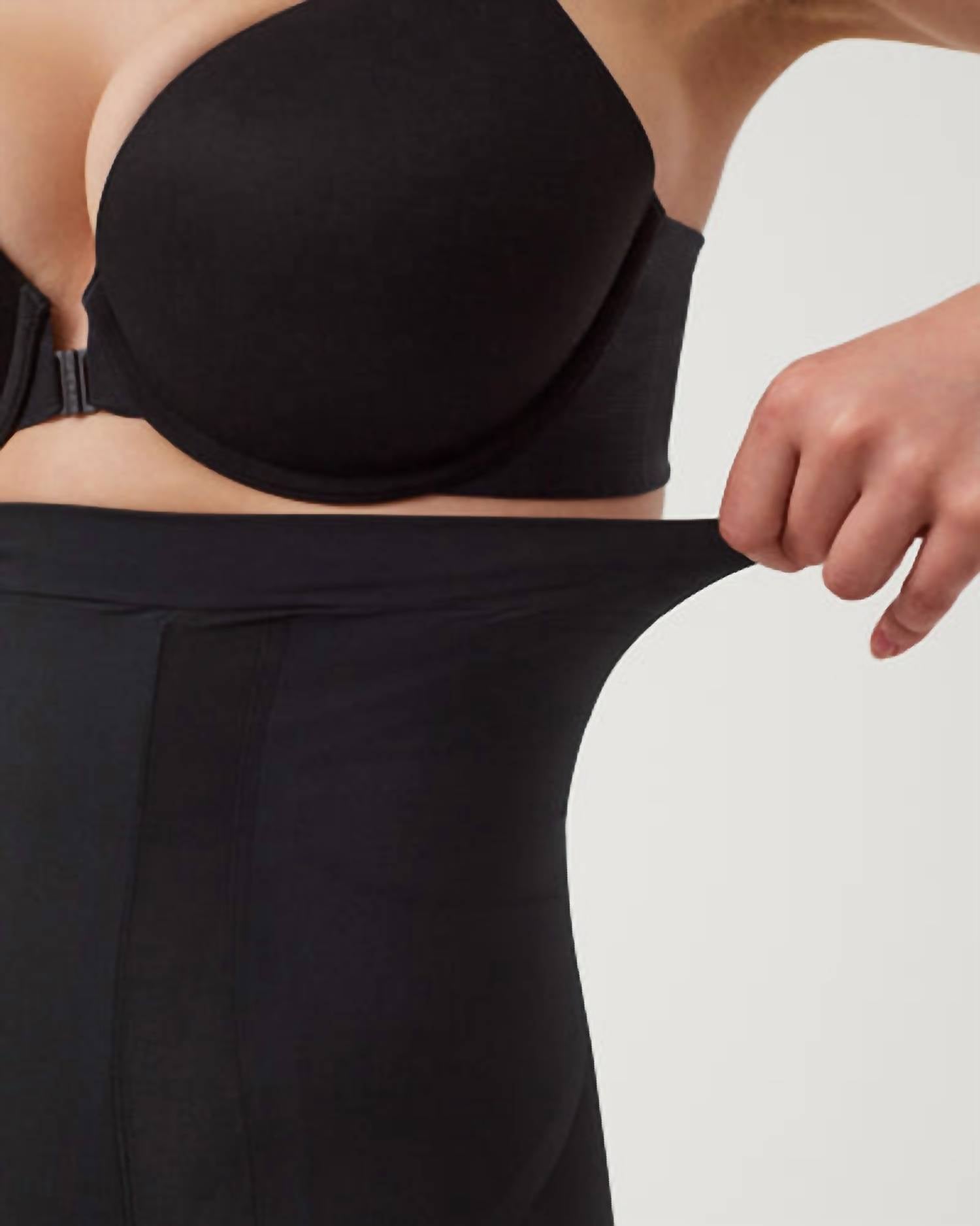 Spanx - High-waisted Mid-thigh Shorts