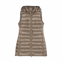 Herno Padded Puffer Vest in platinum - women's jacket - view 4