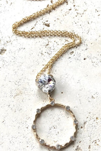 Vb & Co. - Women's Crystal Sparkle Necklace