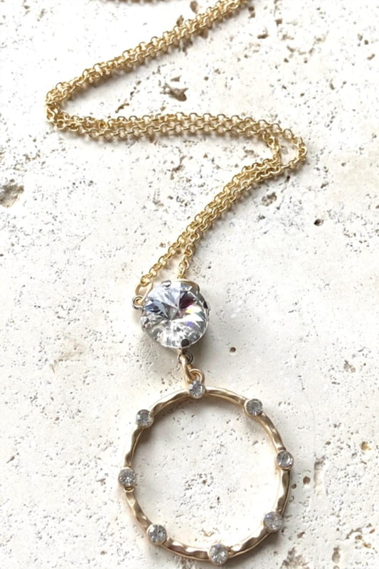 Vb & Co. - Women's Crystal Sparkle Necklace