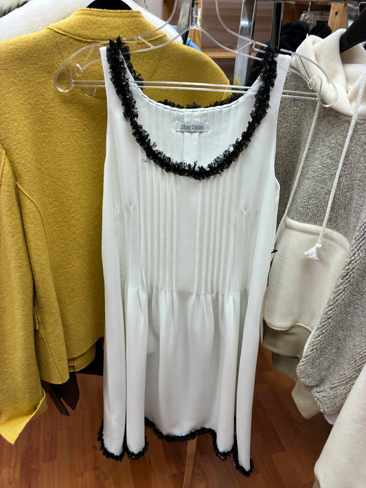 2Her2Him - Women's Ruffled Collar Summer Dress