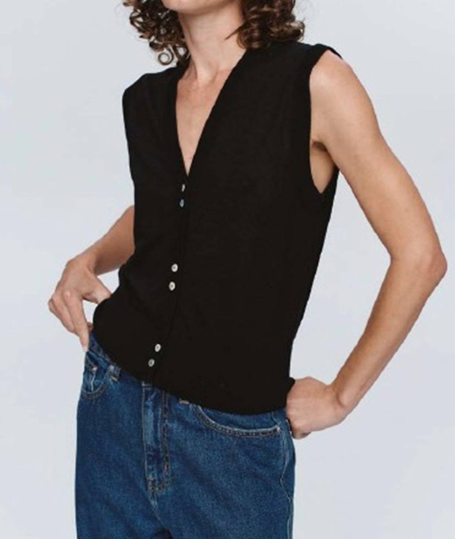 Marle Foundations Vest in black - women's jacket - view 4