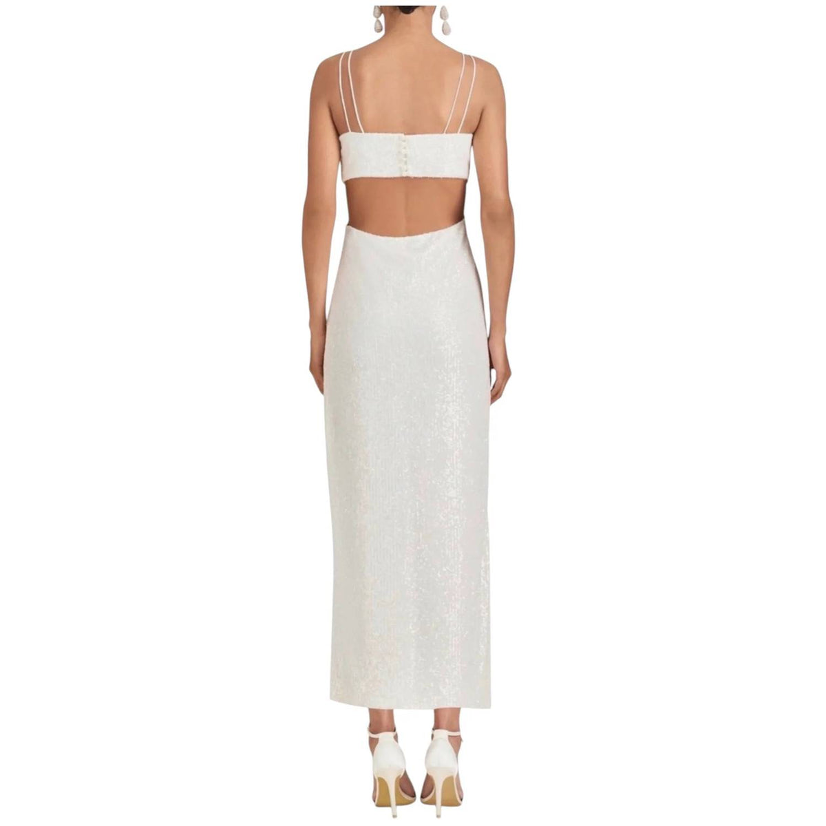 Sachin & Babi - Vivi Cutout Sequin Column Dress