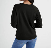 Seventy Eight And Sunny - Radiate Love Hacci Graphic Crew Sweatshirt